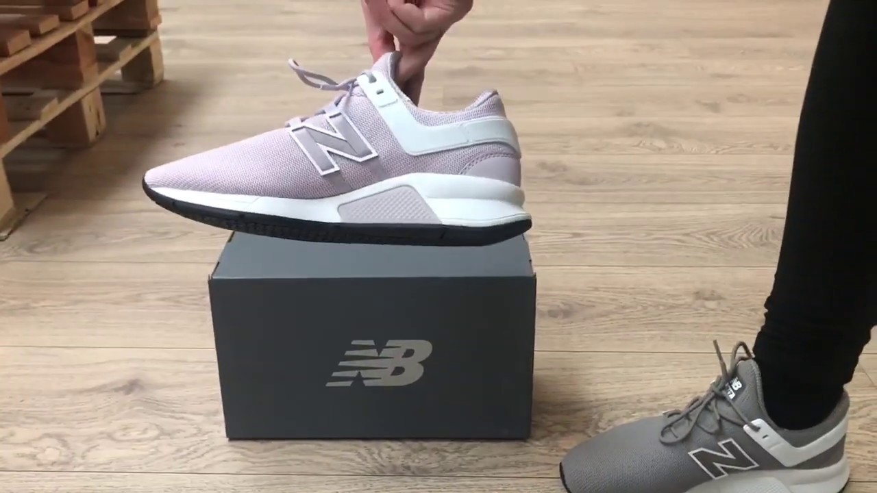 støvler herre New Balance Woman 247 Sneakers Green And Rose