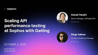 Scaling API performance testing at Sophos