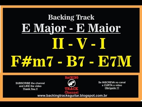 backing-track---e-major---smooth-jazz-#4---mi-maior