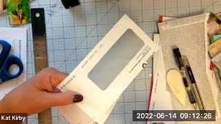 How to make a window envelope pocket