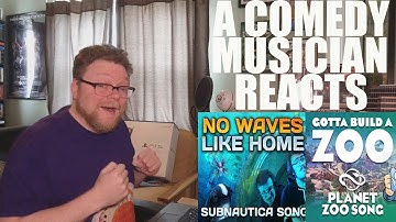 A Comedy Musician Reacts | NO WAVES LIKE HOME and GOTTA BUILD A ZOO by The Stupendium [REACTION]