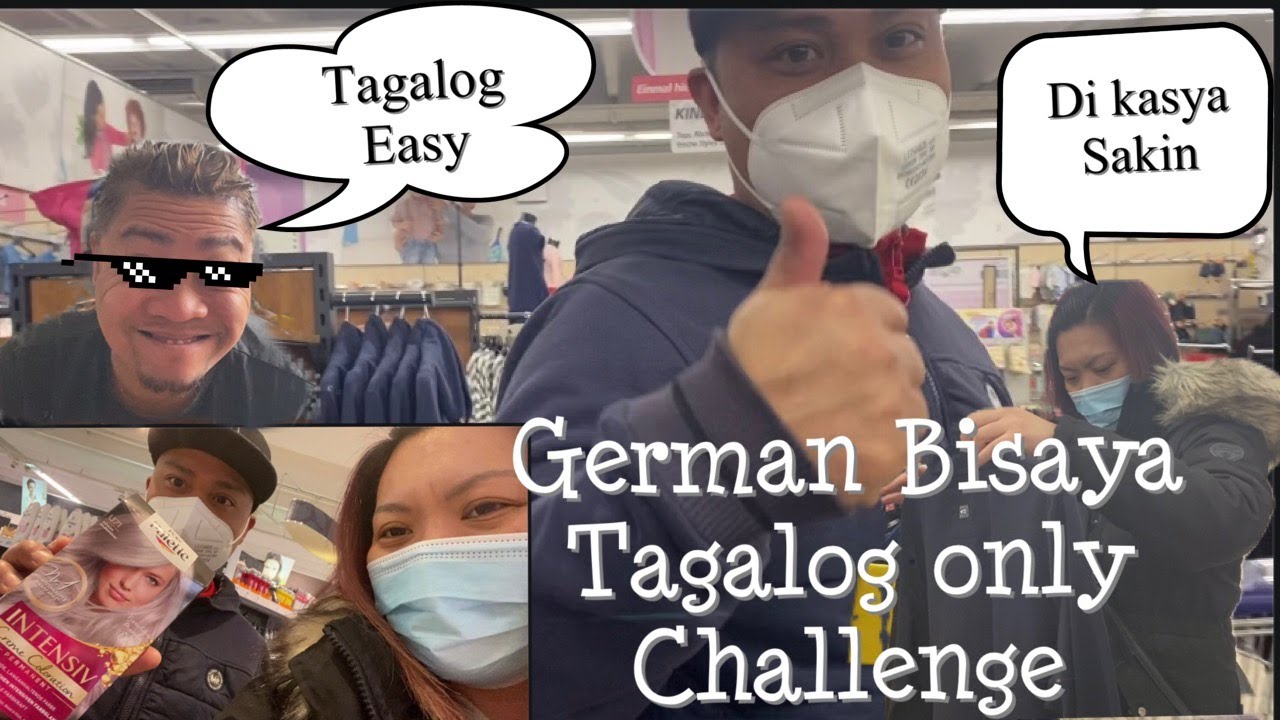 Bisayang German Tagalog Challenge Youtube