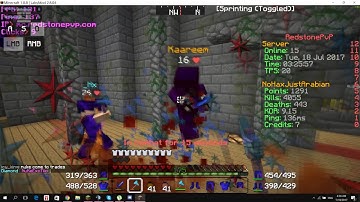 Kaareem Hacking in Redstone PvP