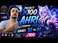 🦊 Ahri Champion Journey | Games 30–40/100 | Halfway to Greatness!
