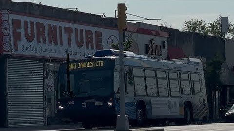 MTA bus action around southeast queens 