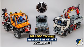 All LEGO Technic Mercedes-Benz sets compared!