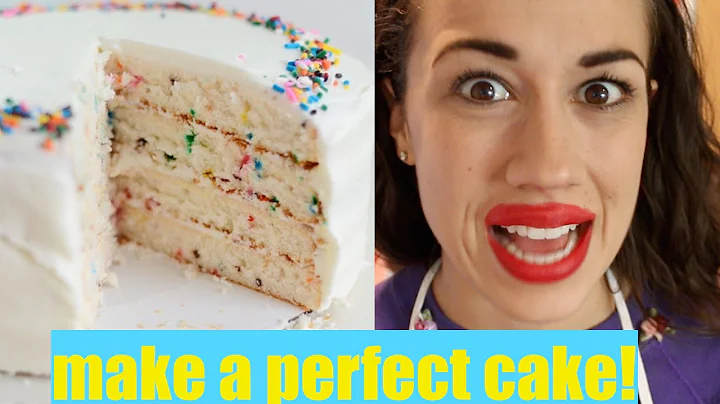 HOW TO MAKE A PERFECT CAKE