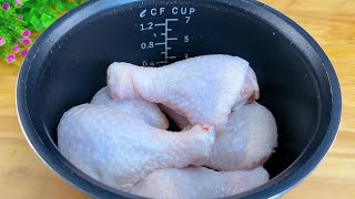 картинка: Поместите куриные ножки в кастрюлю без воды или масла, очень вкусно, 