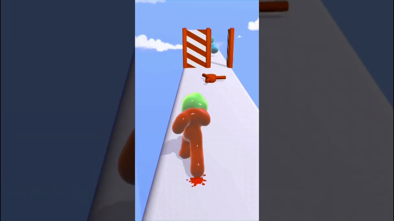 ПОЖИРАЮ СЛИЗЬ, ЧТО БЫ СТАТЬ БОЛЬШЕ. BLOB RUNNER 3D - 
