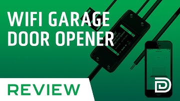 Smart Garage Door Opener Alexa // Moes WiFi Garage Door Controller