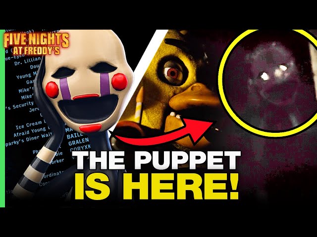 Five Nights at Freddy's 2 'Puppet Master' Animatronic Teaser