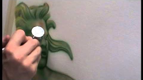 Airbrushed Step by Step, Underwater Statue Part 1