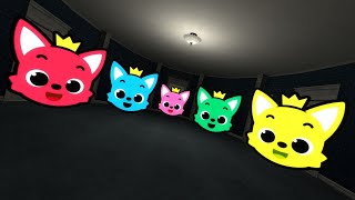 Pinkfong Family COMBO FAST CHASE In White House | Gmod Nextbots