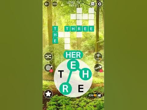 Wordscapes Level 76 | Answers - YouTube