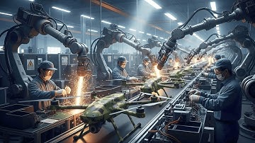 Exploring the Production Process of Next-Generation Aerial Systems Used by the U.S. Military