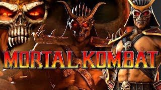 Mortal Kombat 9 All SHAO KAHN Scenes (HD Movie) | MK9