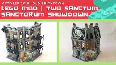 LEGO MOD | Two Marvel Sanctum Sanctorum Showdown Sets Made into Two Separate Modular Buildings