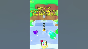 Day 2 Of Checking My Pet Sim 99 Mail Box #roblox #edit #crazy #petsim99 #mailbox