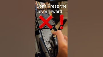 Are (YOU) Using the Magpul BAD Lever Correctly?