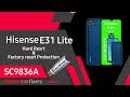 Hisense E31 lite Frp Bypass and Reset