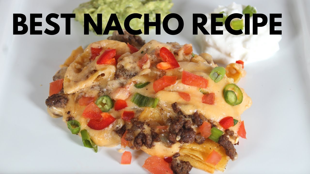 HOW TO MAKE NACHOS AND CREAMY CHEESE SAUCE YouTube