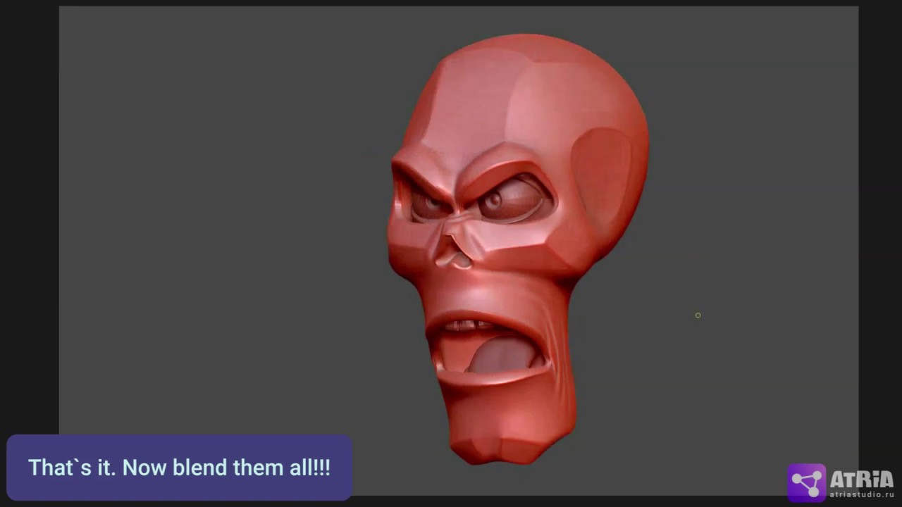 export blendshapes from zbrush