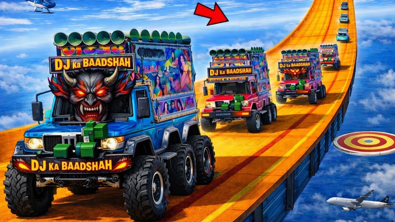 GTA 5 1$ Vs $500,000 IMPOSSIBLE दुनिया का सबसे ऊंचा | Super Mega Ramp Challenge In Dj Ka Baadshah 😱🚀