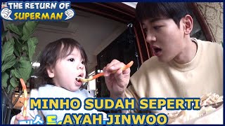 Minho Sudah Seperti Ayah Jinwoo |The Return of Superman |SUB INDO| 210214 Siaran KBS WORLD TV|