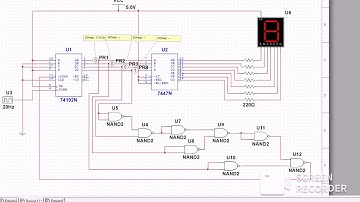 1-digit decimal down counter
