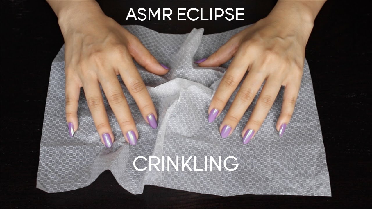 ASMR Crinkly Tissue Paper Crinkling (No Talking) YouTube