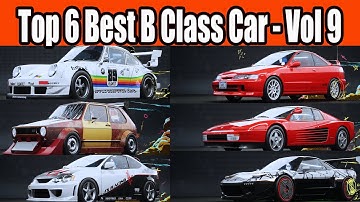 Top 6 Best B Class Car in NFS Unbound Vol 9