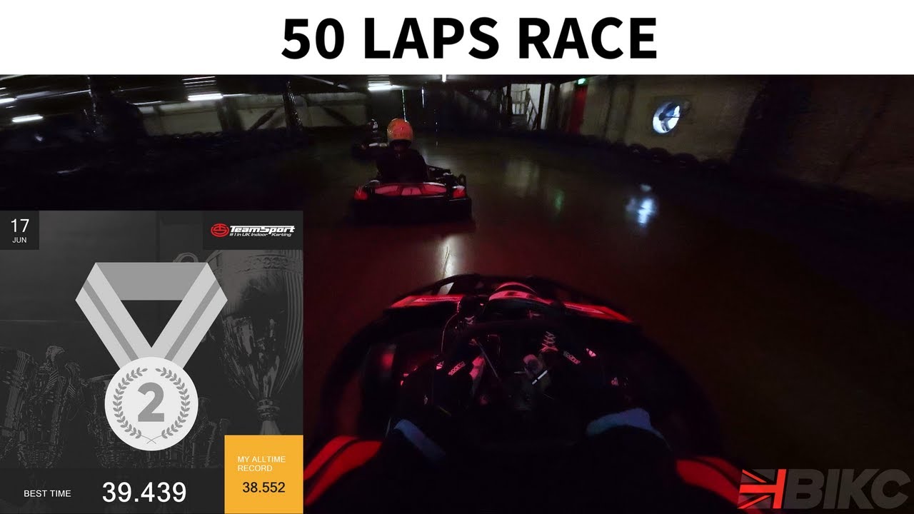 [TEAMSPORT BRISTOL] Karting 17/06/23 - 50 Laps - YouTube