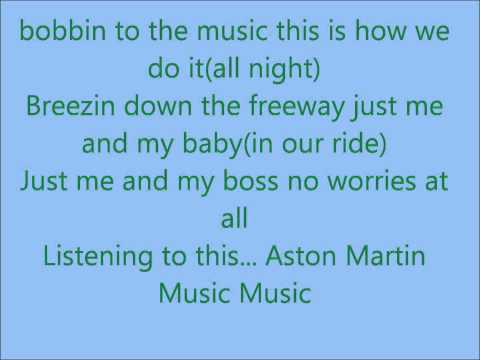 Aston Martin Music Lyrics