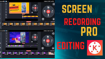 Pro videos editing in kinemaster || How to edit screen recording videos in kinemaster |