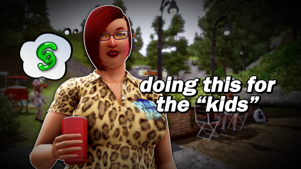 Я организовал летний лагерь в The Sims 3 🌞