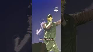 Anuel AA lanza un dardo a Karol G en el concierto 👀