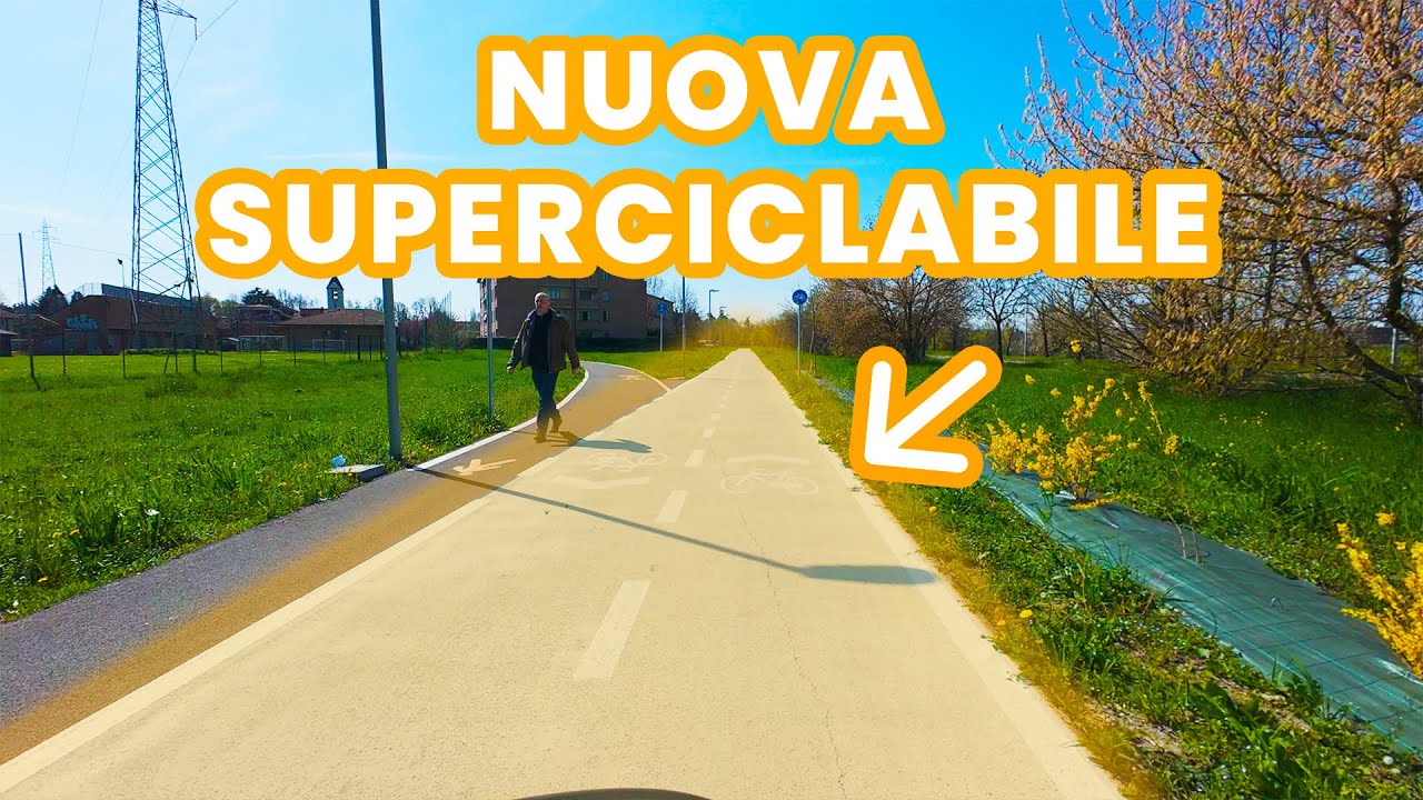 Ho provato la Prima Superciclabile che sta cambiando Reggio Emilia