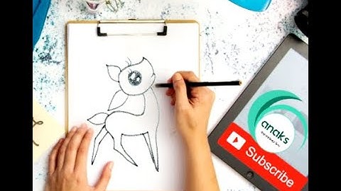 How to draw Deer in easy steps advanced drawing tutorial  | Simple Deer Drawing for Kids | Drawing