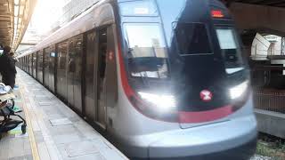 MTR EAL R-Train [D007] entering Fo Tan Station P4