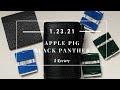 A Review | Apple Pig Black Panther | Pocket Traveler's Notebook