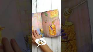 🐝🐝Bee and Honey themed Junk Journal Digital Kit, Printable Journal Pages, Instant Download.🖇️🖇️