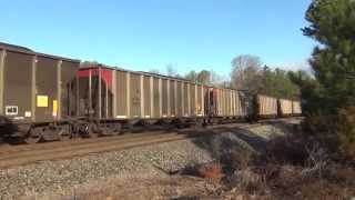 CSX U306 by Hunton Station Park with all YN2 lashup