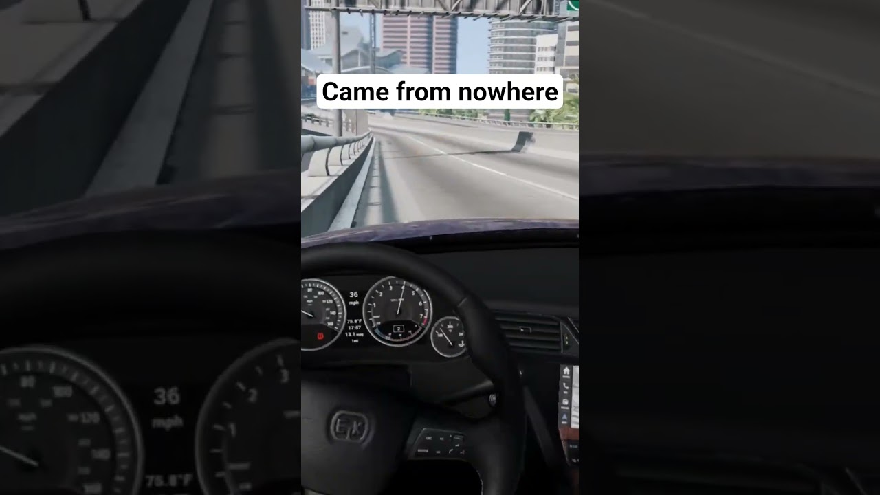 Where did he come from? #beamng #fyp #viral - YouTube