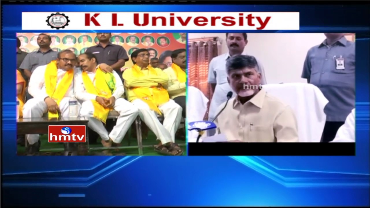 AP CM Chandrababu Responds on Tanuku MLA Radha Krishna Detain SI Issue | HMTV