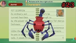 Kingdom Hearts HD 1.5 ReMIX - Part 23 - Pot Scorpion - Farming for Mythril Stones - Lv74 Kingdom Hearts 1 Final Mix Mythril Stone Farming Guide Pot Scorpion