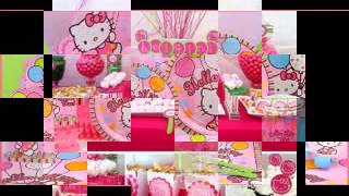 DIY Hello kitty baby shower Decorating ideas