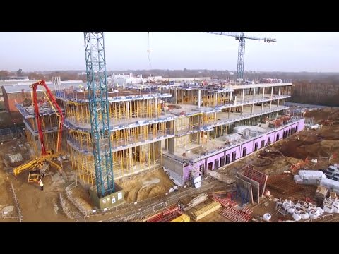 Major construction landmark for 81m food and health research centre in Norwich by Norfolk Now