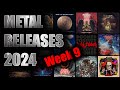 New metal releases 2024 week 9 february 26th  march 3rd 