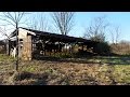 Cleaning up old abandoned farm