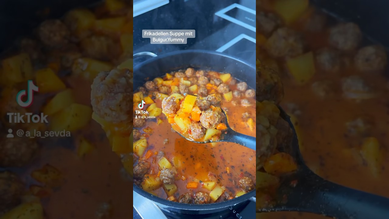 🇩🇪Bulgur Frikadellen-Suppe🇹🇷Bulgurlu Sulu Köfte(Türkçe Tarifi⤵️) - YouTube